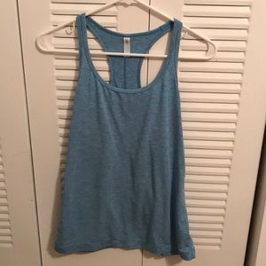 Blue Gym Tank Top